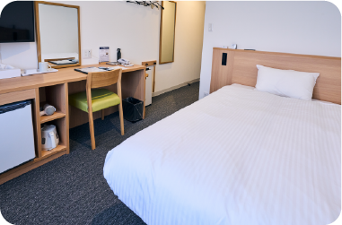 【さき楽30】早めの予約がおすすめ！ビジネス＆観光応援！軽朝食付き【全室禁煙】